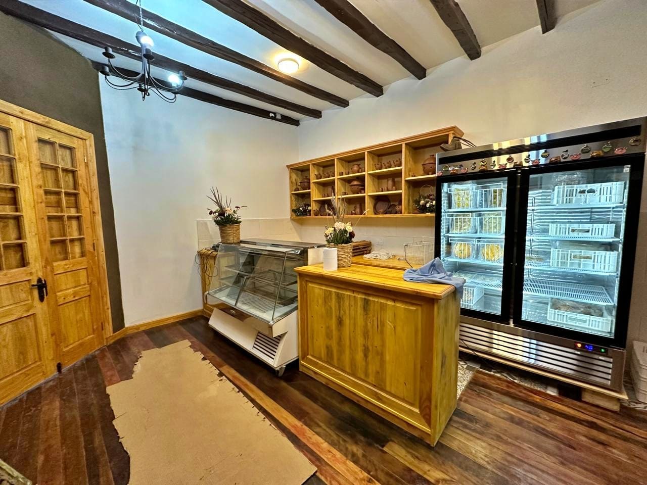 Construcción local comercial rústico Pomaire - Construmel